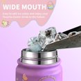thumbnail image 5 of mininoo Kids Water Bottle, 16oz Girls Water Bottle for School with Straw Lid, Gifts for Kids, Cute Bunny & Egg Design, 5 of 5