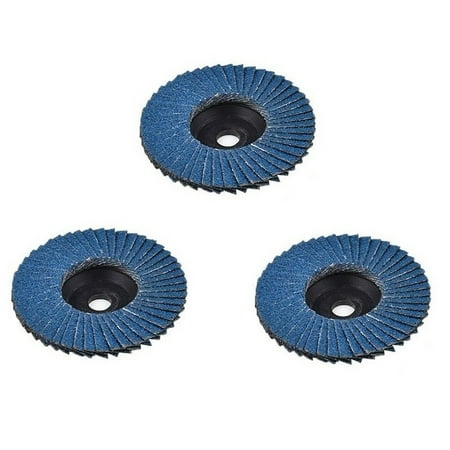 

BCLONG 3pcs 3 inch Flat Flap Discs 75mm Grinding Wheels Wood Cutting For Angle Grinder