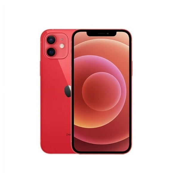 Restored Apple iPhone 12 Mini Red 128 GB Unlocked (Refurbished)