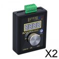 thumbnail image 1 of generador de señales,Generador de señales de 4-20 mA y simulador de corriente y voltaje,Salida de simulador analógico ajustable de 0-10 V,0-20 mA,Generador de señales portátil,simulador de, 1 of 8