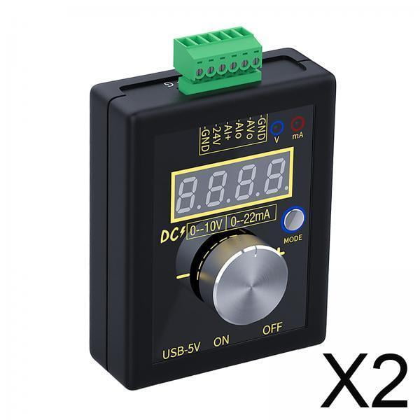 generador de señales,Generador de señales de 4-20 mA y simulador de corriente y voltaje,Salida de simulador analógico ajustable de 0-10 V,0-20 mA,Generador de señales portátil,simulador de