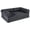 Grey, variant on Gymax Folding Sofa Bed w/Comfy Corduroy Cover L-shaped Removable Armrests for Room Gray