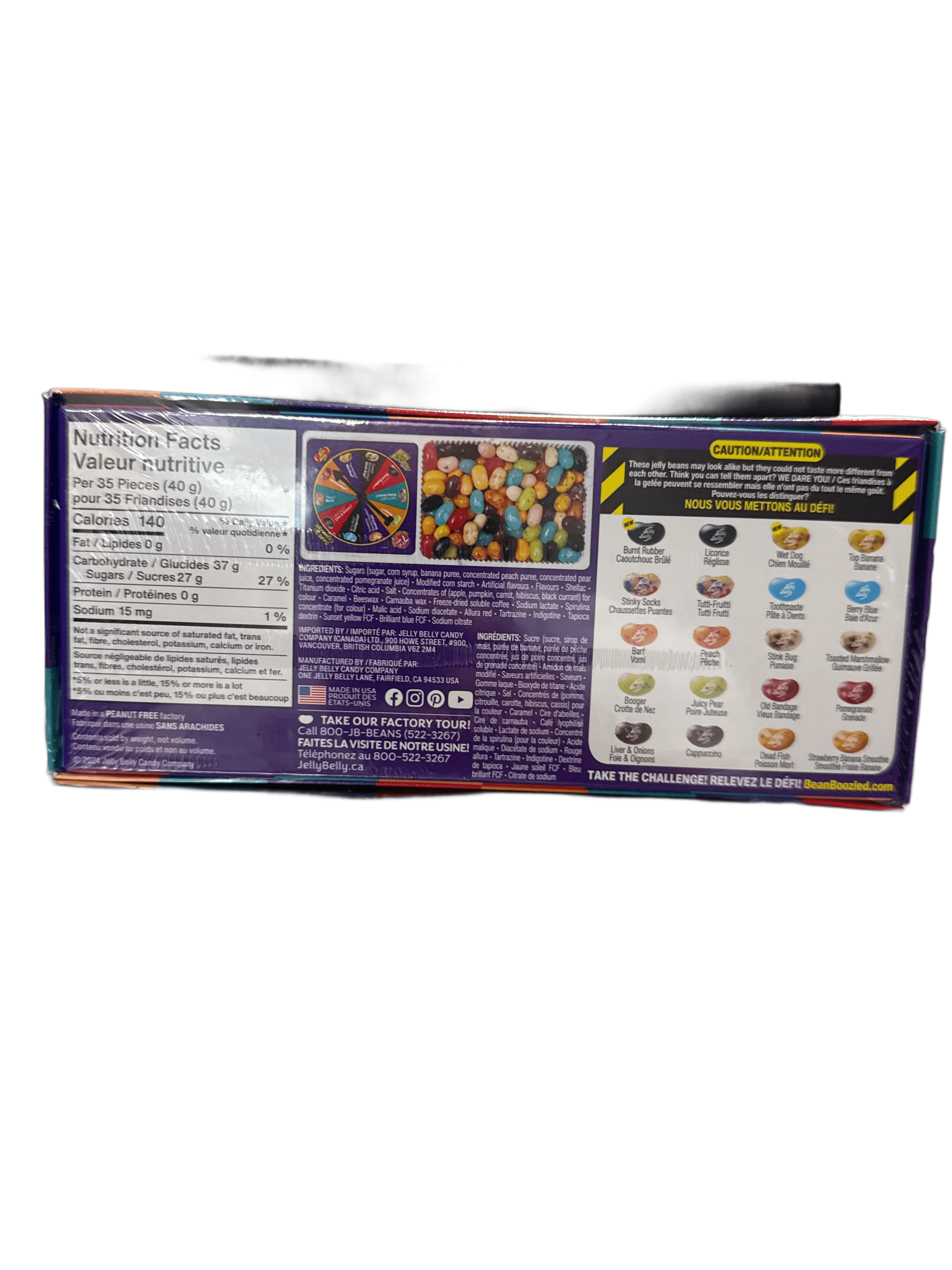 Jelly Belly BeanBoozled Jelly Beans Candy, 100G