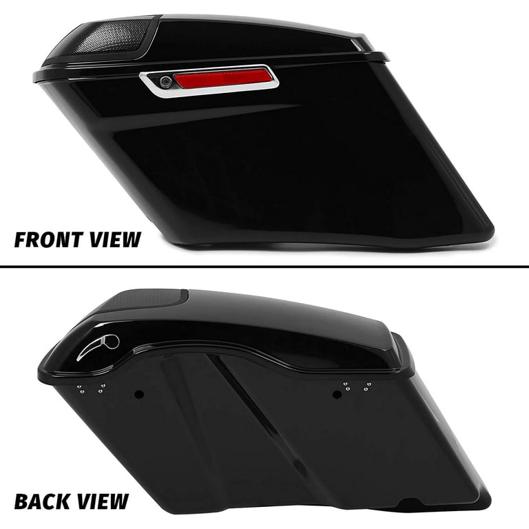 Extended saddlebags with speaker cheap