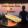 thumbnail image 2 of Kit de purificación Palo Santo Holder + 5 bastones genuinos, 2 of 6