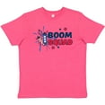 thumbnail image 3 of Inktastic 4th of July Boom Squad Blue and Red Fireworks Youth T-Shirt, 3 of 5