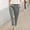 *Gray, variant on ClodeEU Women's Linen Blend Drawstring Wide Leg Pants,Loose Fit Casual Capri Pant White,Womens Plus XL