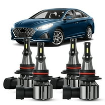 RXTSQI For Hyundai Sonata 2015-2019 Led Headlight Bulbs HB3 9005 High&Low Beam 4pcs