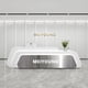 thumbnail image 3 of Luxury Register Reception Desks Office Pulpit Executive Commercial Reception Desks Club Mostrador Recepcion Bar Furniture My Lux Decor Round, 3 of 7