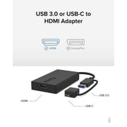 Plugable USB C to HDMI Adapter, Universal Video Graphics Adapter for USB 3.0 and USB-C Macs and Windows