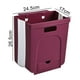 thumbnail image 1 of Cubo De Basura Colgante Para Cocina, Cubo De Basura Plegable Montado En La Pared Para Debajo Del Fregadero, Cubo De Basura Plegable Para Inodoro Para Dormitorio, Baño, Oficina Y Coche Methold HA022669-00, 1 of 7