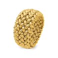 thumbnail image 3 of 14K Yellow Gold Mesh Ring (SIZE 7.50), 3 of 5
