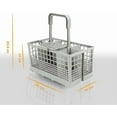 thumbnail image 4 of Panier à Couverts Universel pour de Nombreux Lave-Vaisselle / Panier de Rinçage pour Lave-Vaisselle avec Poignée en Plastique Résistant à la Chaleur et Extra Robuste, 4 of 5
