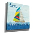thumbnail image 2 of Epic Graffiti 'Rainbow Spinnakers I' by Courtney Prahl, Canvas Wall Art, 12"x12", 2 of 2