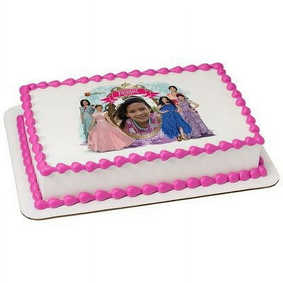 Descendants Fairest Personalized Photo Edible Frosting Photo Cake Topper