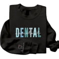 thumbnail image 2 of Personalized Embroidered Sweater, Dental Assistant & Hygienist Gift, Nurse Hoodie (DefaultTitle, M), 2 of 9