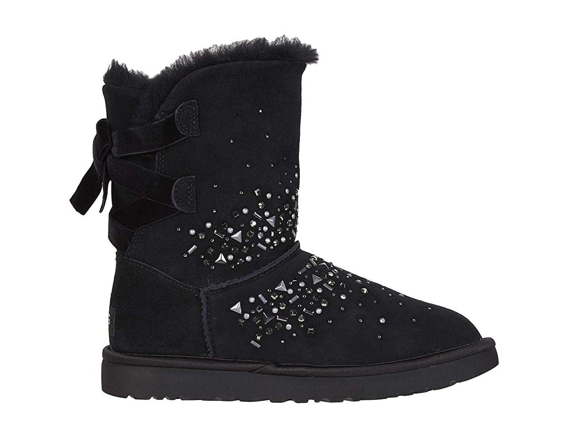 Ugg Ugg Classic Galaxy Bling Short Black Walmart Com