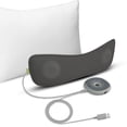 thumbnail image 1 of Avantree Slumber - Auriculares silenciosos con Bluetooth para dormir con ruido blanco incorporado, tarjeta micro SD, entrada auxiliar, panel de control remoto, control de volumen y temporizador de apa, 1 of 5