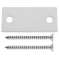 thumbnail image 1 of OUNONA 1 Set Of Exterior Doors Strike Plate Stainless Steel Doorplate For Maintenance Staff, 1 of 8