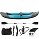 thumbnail image 2 of Kayak para 2 personas con remos de aluminio, Bomba de aire de Alto Rendimiento, Desño Rápido, Proteción Contra La Luz Solar, impermeable, kayak en canoa, 2 of 7