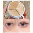 thumbnail image 5 of HHBEAUTY Tri Color Concealer Pot,Color Correcting Concealer for Dark Circles Spots,3 Color Cream Concealer Full Coverage,Foundation Contour Makeup Palettes,Under Eye Brightener Corrector, 5 of 9