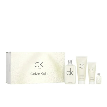 CK ONE 4PC SET, UNISEX GIFT SET, EDT