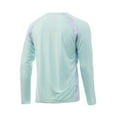 thumbnail image 2 of Huk Men's Strike Solid Seafoam XX-Large Long Sleeve Shirt, 2 of 2