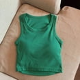thumbnail image 2 of Bobifish Toddler Girls Tank Crew Neck Sleeveless Ribbed Padded Undershirts Daily Athletic Casual Soft Stretchy Lightweight Tank Tops, 2 of 4