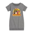 thumbnail image 1 of The Brady Bunch - The Brady Kids - Sunshine Day - Vintage Cartoon Band - Toddler And Youth Girls Fleece Dress, 1 of 1