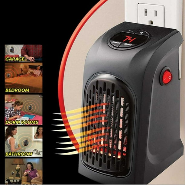 Mini Electric Space Room Heater Portable Ceramic Heater with Adjustable