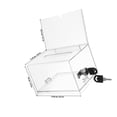thumbnail image 2 of HINTRMENT Raffle Ticket Box Donation Collection Box Transparent Acrylic Storage 1Pack, 2 of 8
