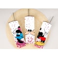 thumbnail image 2 of Minnie and Mickey Mouse Couple 20oz Skinny Tumbler , Valentine Coffee Tumbler, Couple Movie Disney Valentine Tumbler, Disney Valentine Gift, 2 of 3