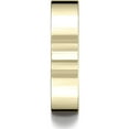 thumbnail image 3 of Mens 14K Yellow Gold, 6.0mm Flat Comfort-Fit Wedding Band (sz 13.5), 3 of 3