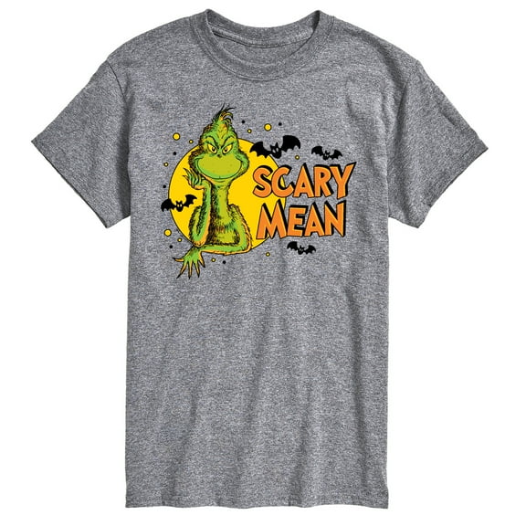 The Grinch  - Scary Mean  - Men's Short Sleeve Graphic T-Shirt