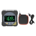 thumbnail image 1 of Telituny Medidor de Ángulo Magnético LCD Negro, IP54 Impermeable, Pantalla LCD Digital Retroiluminada, Inclinómetro Magnético, Esquinero, 40 cm, Resistente,, 1 of 8