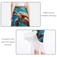 thumbnail image 2 of Sea Turtle Stylish Chiffon Beach Skirts and Dresses for Women - for the Beach, 2 of 6