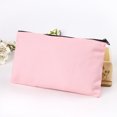 thumbnail image 6 of Aoanydony Jewelry Storage for Zipper Bag Canvas Cosmetics Earrings Bracelet Favors Organizer Pouch Jewellery Gifts Packaging Pocket Pink, 6 of 6