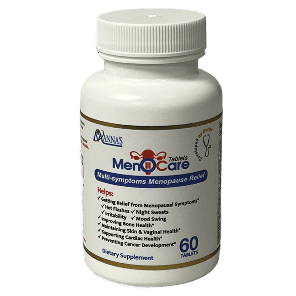 MANNA'S MenoCare Menopause Support. A Comprehensive Nutraceutical