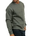 thumbnail image 3 of Men's Crewneck Long Sleeve Sweatshirt, Charcoal 2XL, 1 Piece, 3 of 5