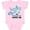 AD-Pink, variant on My Grandad Loves Me with Cute Sharks Boys or Girls Baby Bodysuit