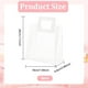 thumbnail image 2 of Bolsas de regalo de PVC con asa, rectangulares, transparentes, 8 unidades, 2 of 9