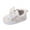 White, variant on Otqutp Little Kid Outdoor Shoes&nbsp;Girls Single Shoes Bowknot First Walking Shoes Toddler Soft Bottom Breathable Princess Shoes