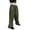 Army Green, variant on CIAKGIAF Mens Pants Sports Mens Sweatpants Elastic Waisted Straight Leg Casual Soild Color Drawstring Army Green for L