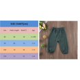 thumbnail image 6 of Toddler Baby Long Bloomers Soft Cotton Linen Casual Elastic Harem Pants Trousers, 6 of 6