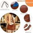 thumbnail image 6 of Sunyuer Fashion Crossbody Bag For Women Shoulder Bag Soft PU Leather Handbags Purses Multi Pocket Hobo Tote Bag, 6 of 6