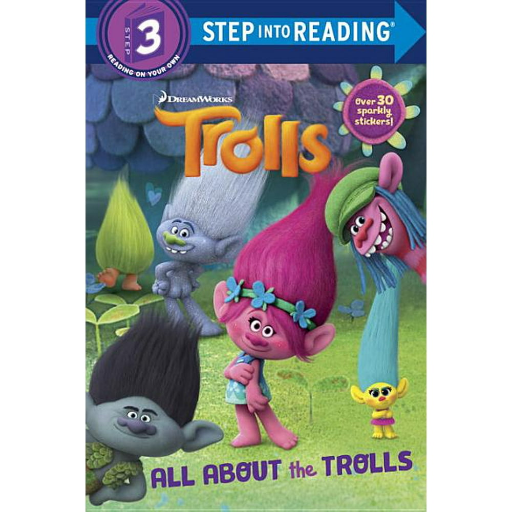Step Into Reading: All about the Trolls (DreamWorks Trolls) (Paperback ...