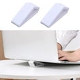 thumbnail image 2 of 2Pcs Ergonomic Laptop Cooling Stand Slip Resistant Silicone Tilting Pad, 2 of 20