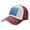 Dark Red, variant on Denim Blue Distressed Baseball Cap Dad Hats for Men Women Vintage Trucker Hat Low Profile Ball Caps
