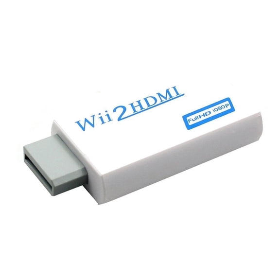 Wii to HDMI 720P / 1080P HD Output Upscaling Converter - Supports All Wii Display Modes, HDMI Upscale to 720p or 1080p Output