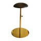 thumbnail image 1 of Forma de Cúpula Sombrero Tapa Soporte Rack Peluca Independiente Pantalla Soporte de Almacenamiento Marron oscuro, 1 of 9